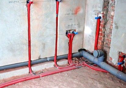 Монтаж сантехники канализации установка сантехники отопления трубы