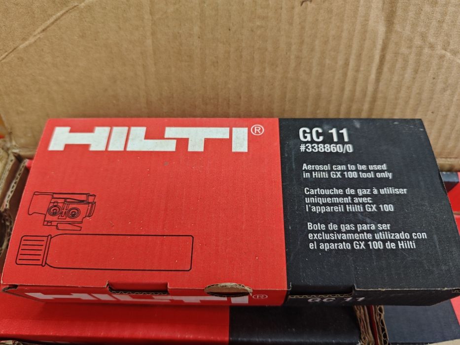 Газ флакон Хилти GC11  Hilti GX 100 пистолет GC 11 такер бетон метал
