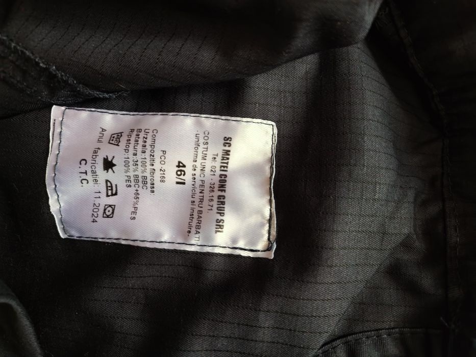 Pantaloni costum unic pompieri