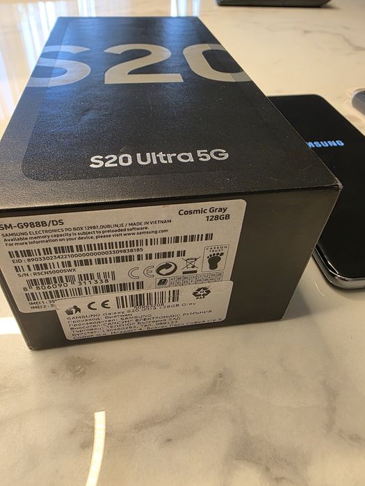 Samsung Galaxy S20 Ultra 5G 128 Cosmic Gray