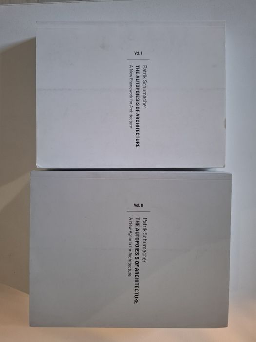 Autopoiesis of Architecture vol. 1 si 2
