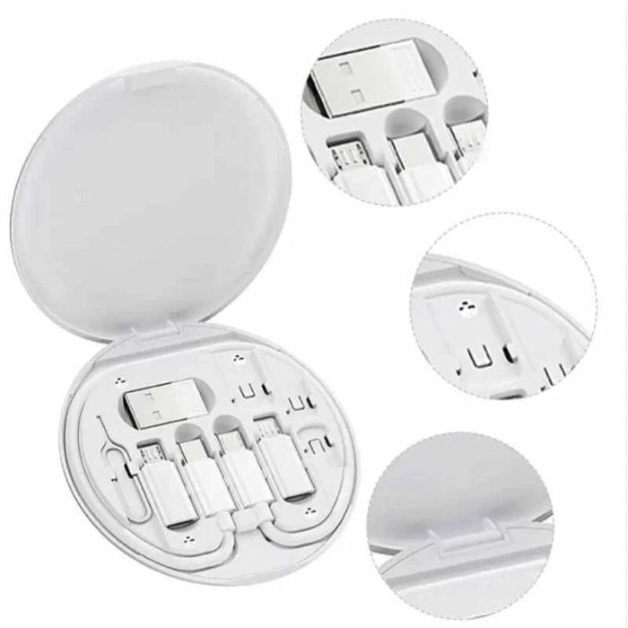 Кейс с набором переходников Type-C 6 в 1