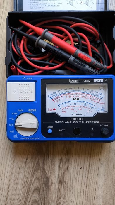 Аналогов тестер за измерване на изолационно съпротивление  Hioki 3490