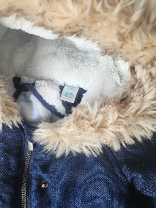 Бебешко зимно палто Obaibi 6 м и други