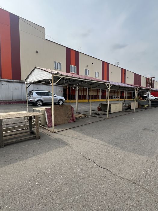 Железный навес 3x4м