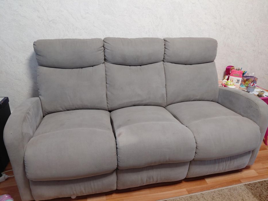 Диван + фотьол с релакс фунцкия