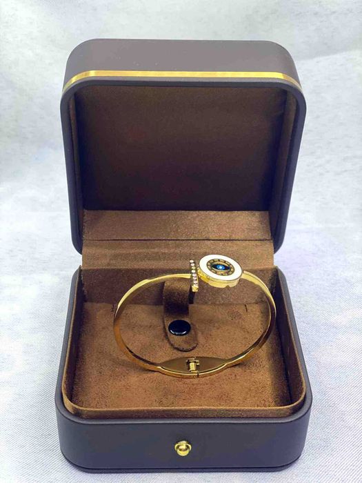 Браслет из нержавеющей стали с покрытием 18К золота – Роскошь и стиль