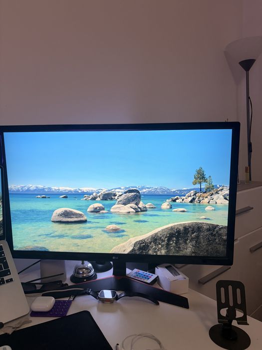 Monitor Gaming LG 27" Full HD, 75Hz, 1ms - Model 27MP59G - Stare Top