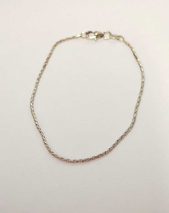 Bratara aur alb 14k 1.73gr (AG.21)