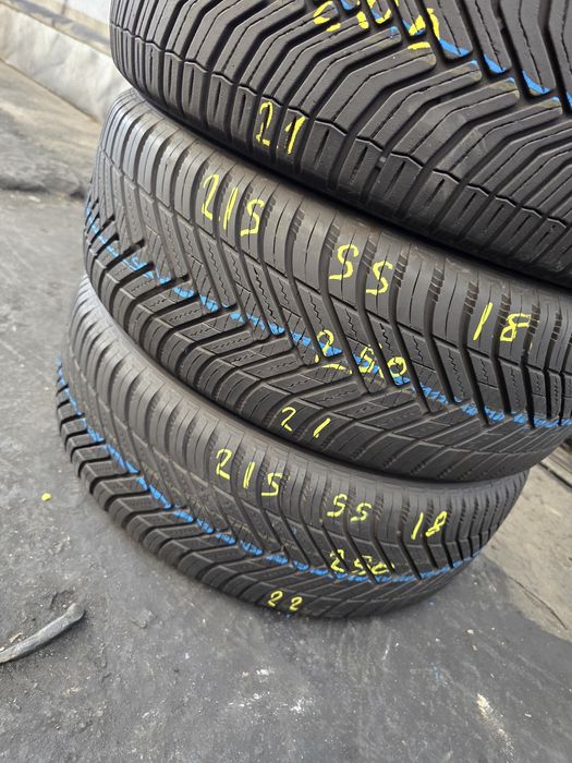 215 55 18 2x hankook 2x michelin m+s