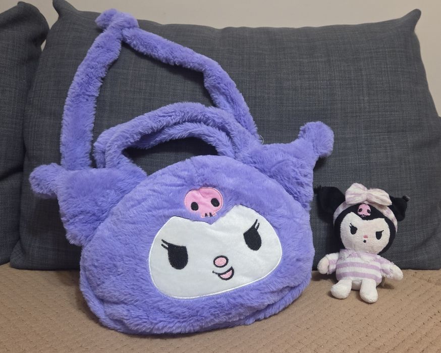 Jucarii copii - geanta si breloc Kuromi