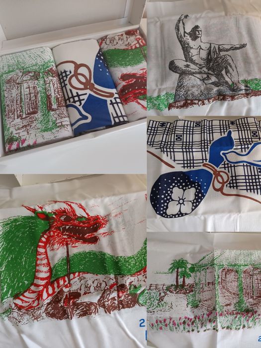 Разделители за книги от Азия, посребрени, с перла, от кожа и др. вещи