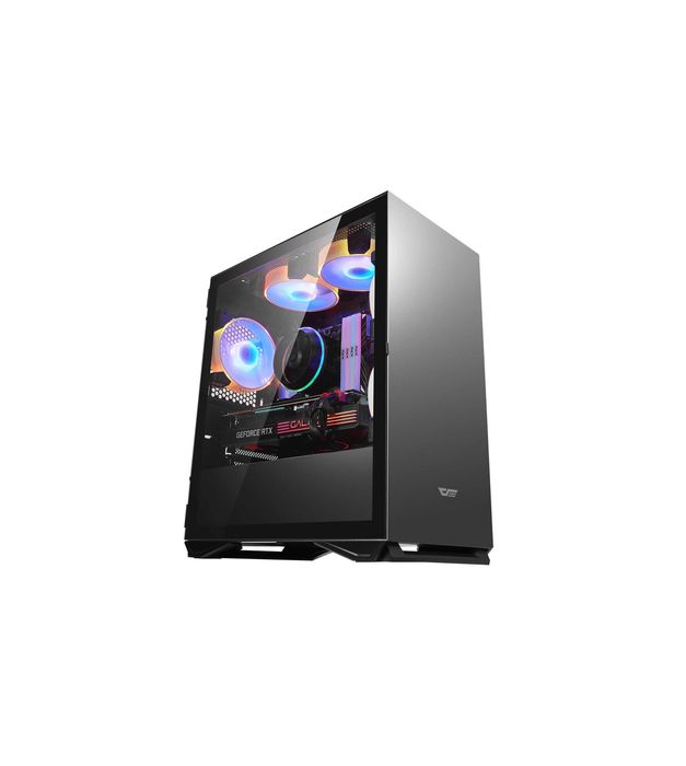 ' Корпус для ПК darkFlash DLM22 BLACK (M-ATX, Без вентиляторов)