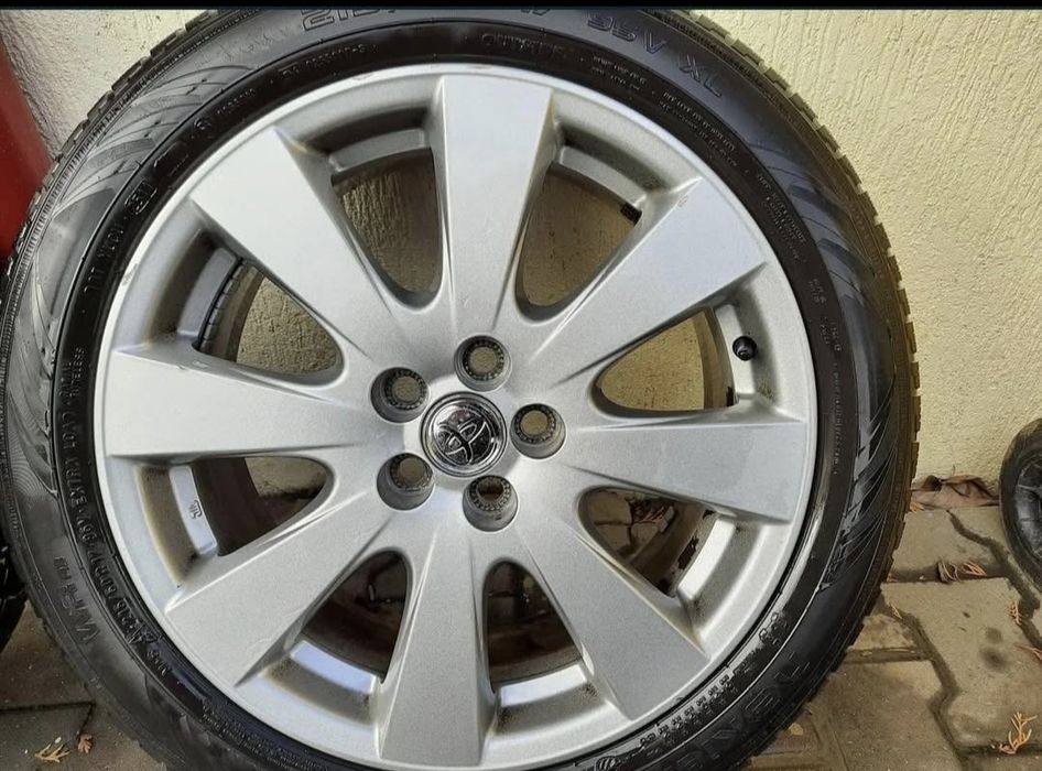 Jante/  cauciucuri toyota E 457J 5×100, R17