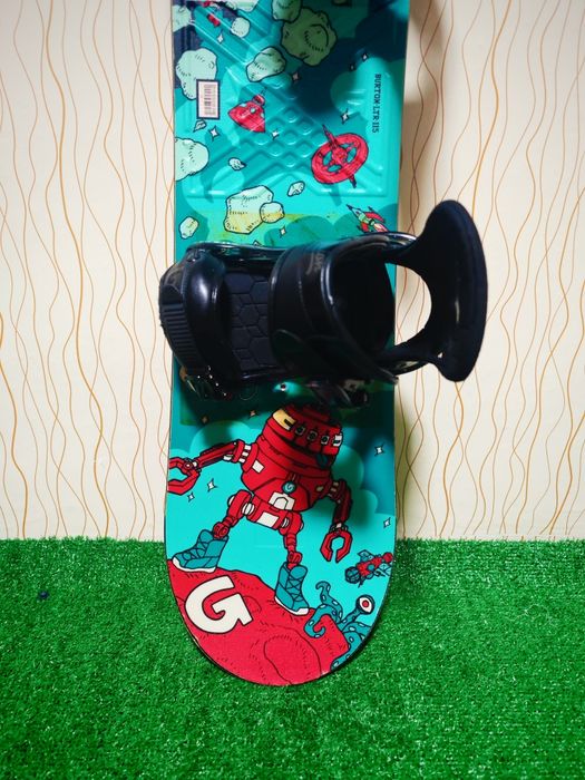Placa snowboard Burton  115 cm + legaturi Burton XS-S