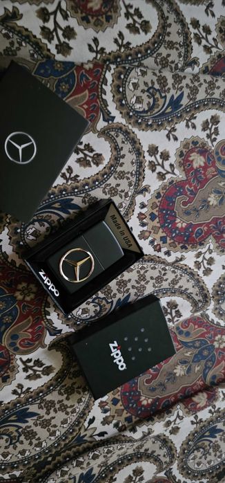 bricheta zippo mercedes noua nefolosita si rezerve