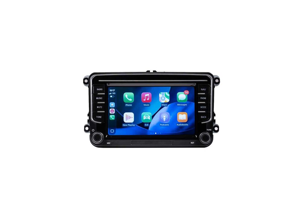 Navigatie VW Skoda Seat Android 14 , Apple Carplay , Android Auto + Camera Marsarier