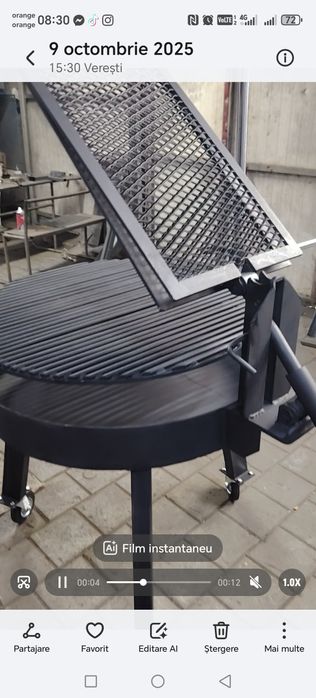 Soba pe gaz, Gratare cu plita, Smoker.