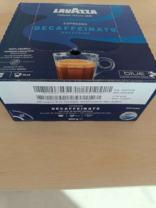 Безкофейнови капсули Lavazza