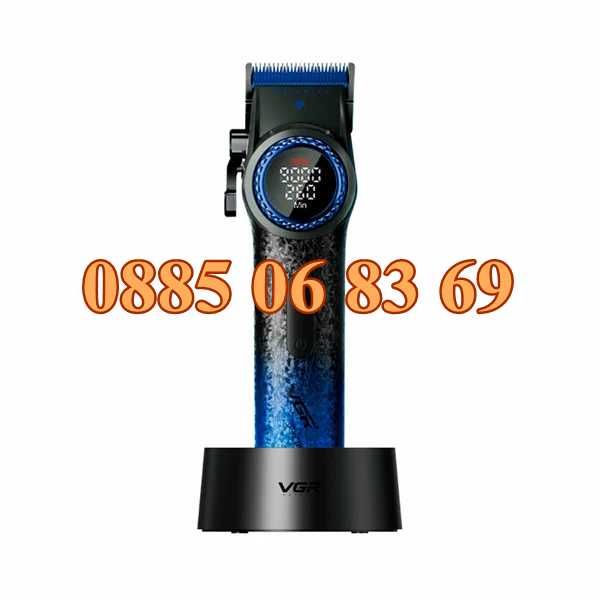 Безжична машинка за подстригване VGR 001, машинка за коса