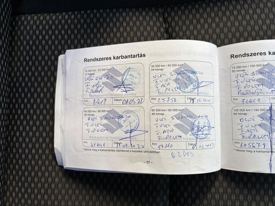 Suzuki Vitara Carte Service doar Suzuki