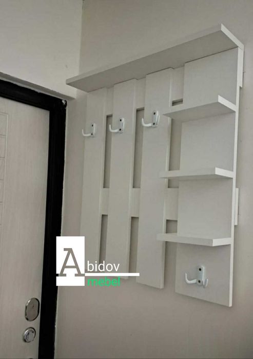 Вешалка настенная для одежды в прихожую.  От производителя низкие цены