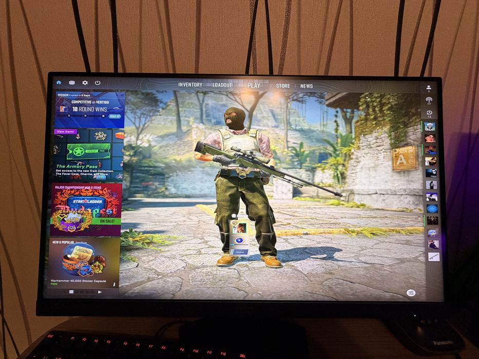 Монитор AOC 23.8 240Hz FastIPS 2560x1440