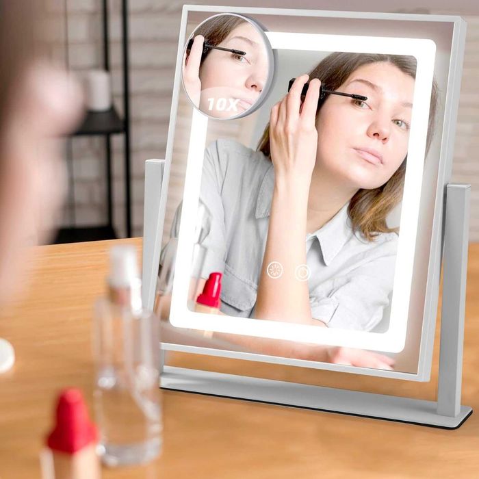 Козметично огледало за грим с  Led осветление