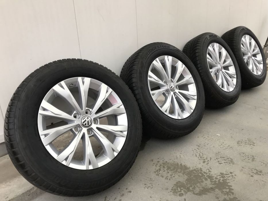 Jante Roti 17 VW Tiguan Skoda Kodiaq Seat Tarraco anvelope allseason 215 65 R17 M+S
