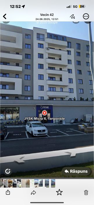 Inchiriez apartament mr 6 bloc nou