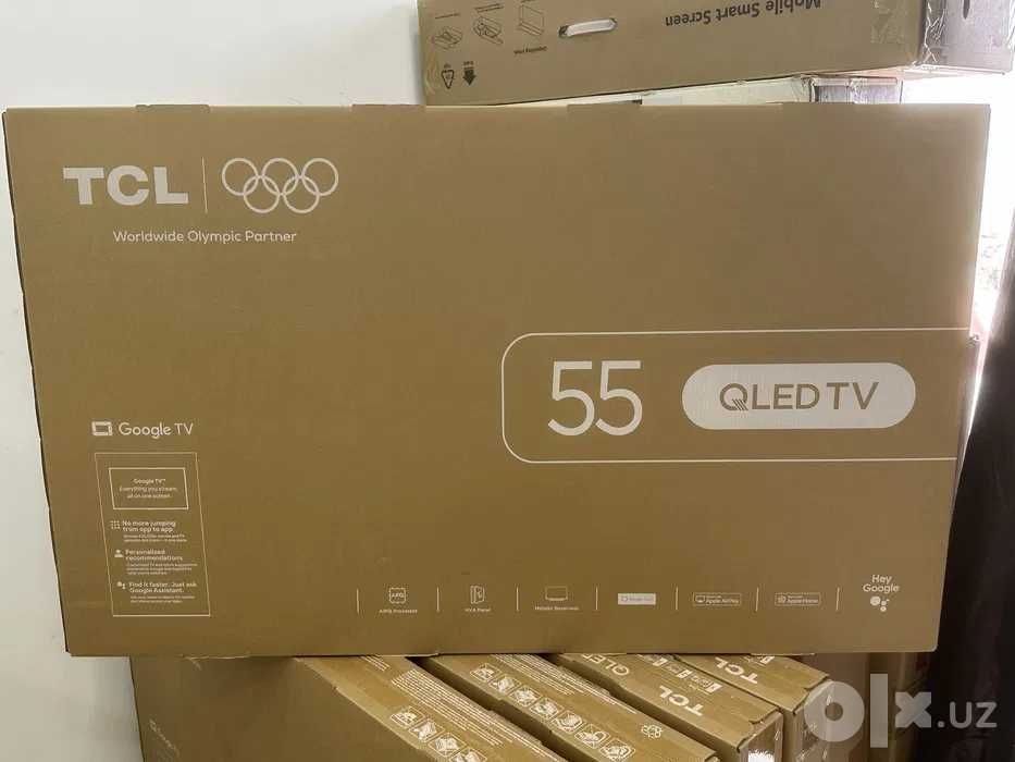 Телевизор TCL 55T6D QleD 2026 new 4K доставка есть 24/7 установка