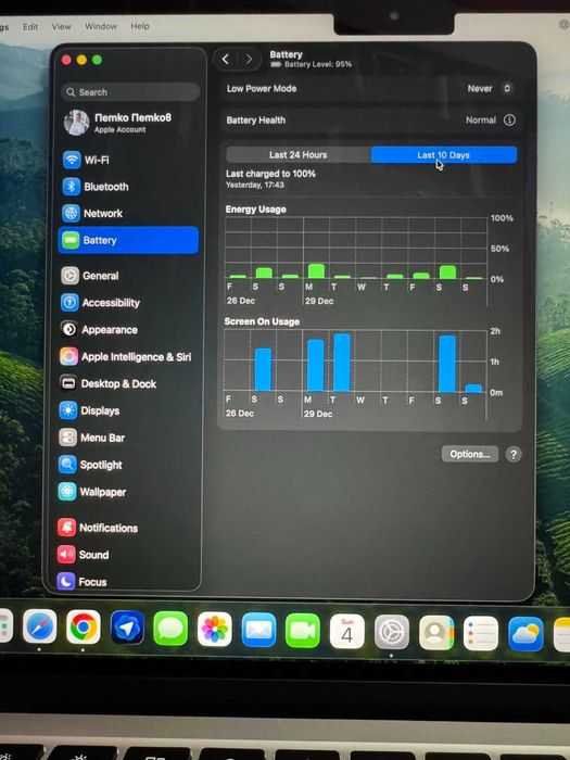 Apple MacBook Air 13.6'', Apple M3, 16GB, 256GB.Starlight,ГАРАНЦИЯ
