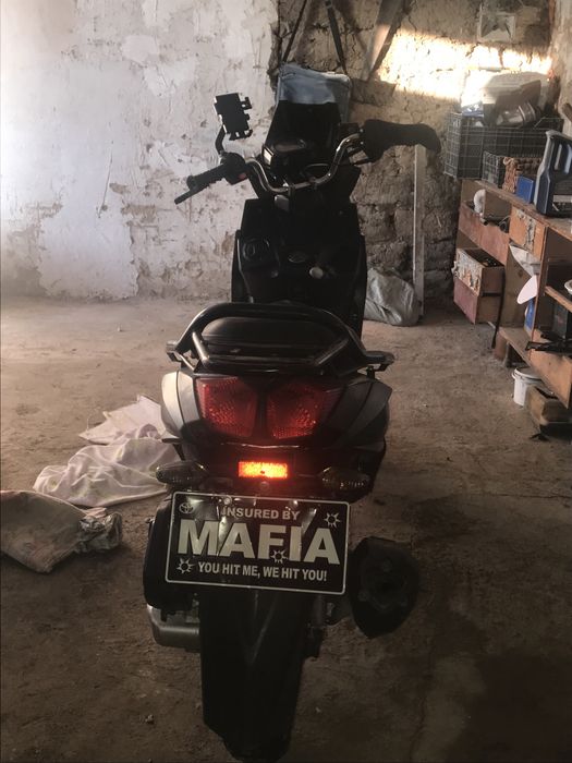 скутер самурай, мопед