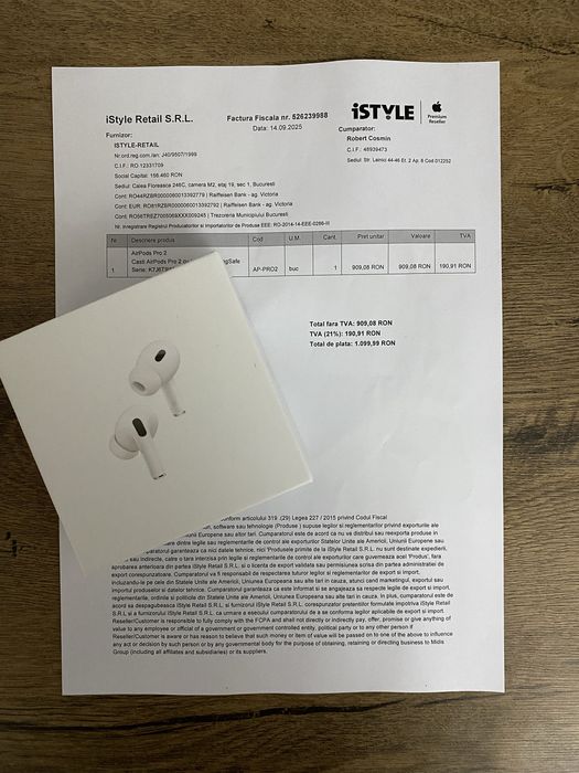 Apple AirPods 2 *sigilate , originale*