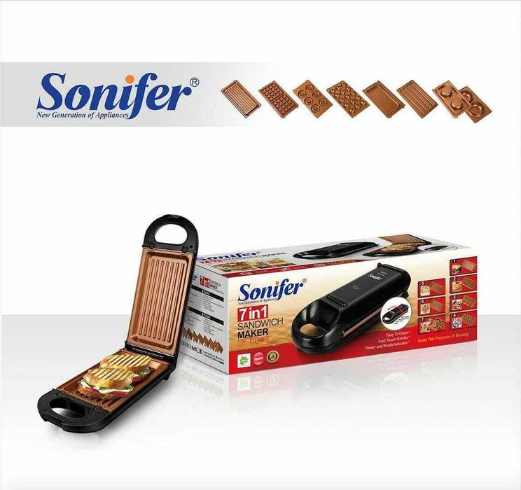Сэндвичница Sonifer SF-6093 7 in 1