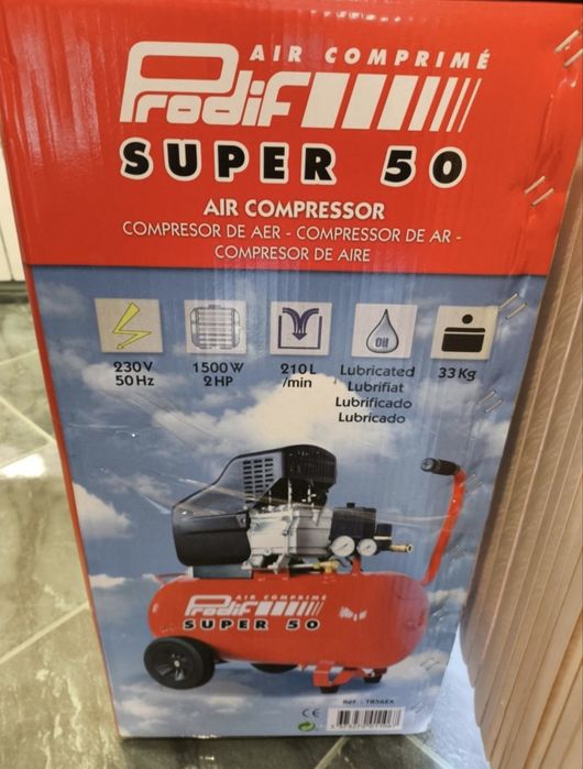 Prodif Super 50L компресор за въздух