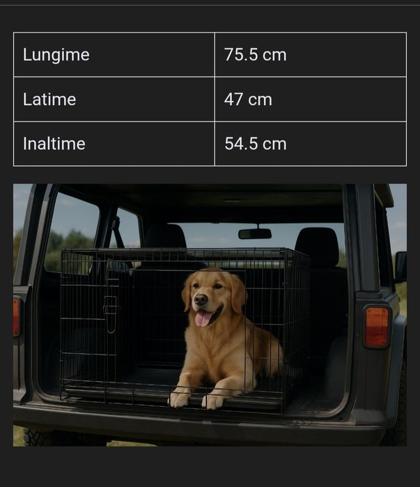 Cușcă pentru animale.