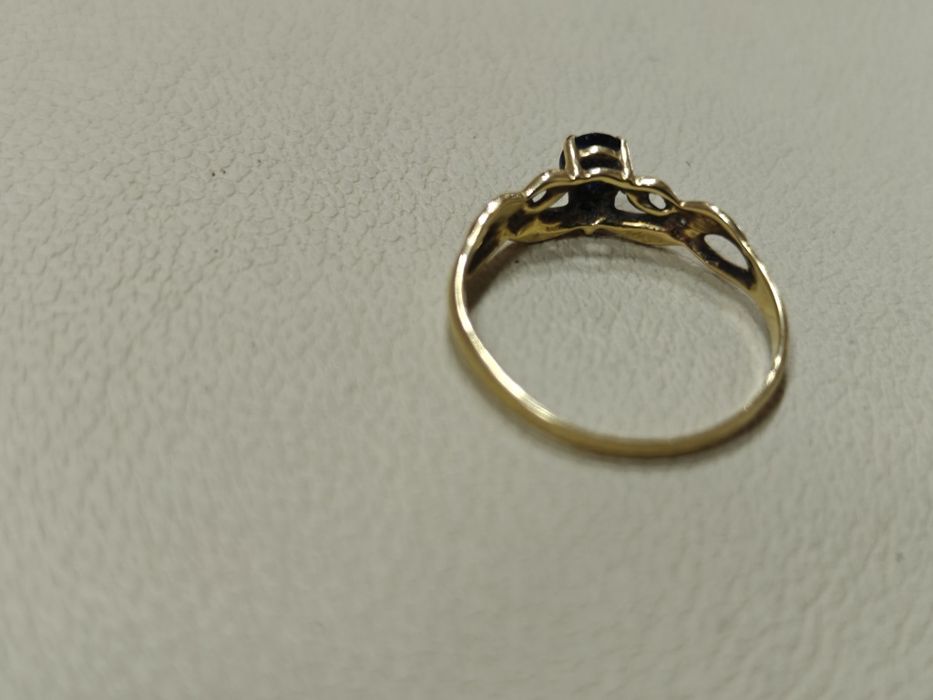 Inel aur 18k 1.65 cu 2 diamante (r)