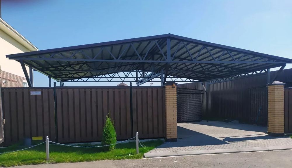 Навесы любой сложности