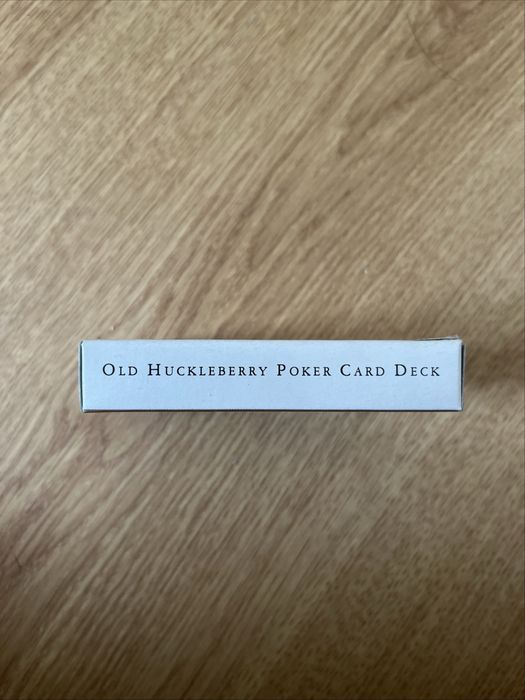The orginal genuine old huckeberry poker card deck