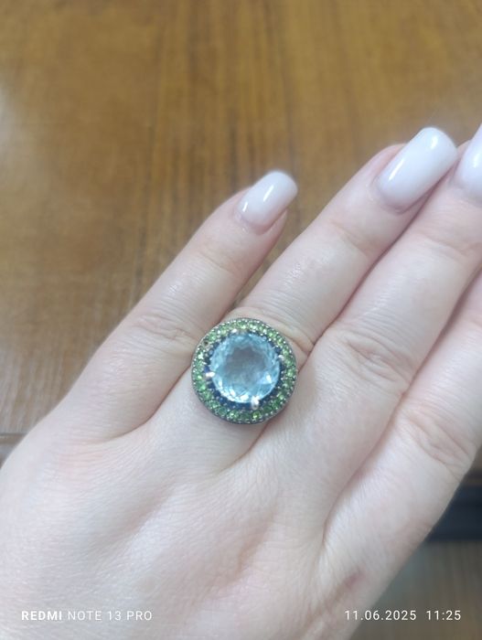 Серебряное кольцо