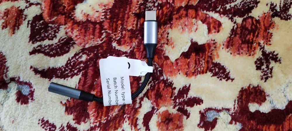 Adaptor USB C 3.5mm