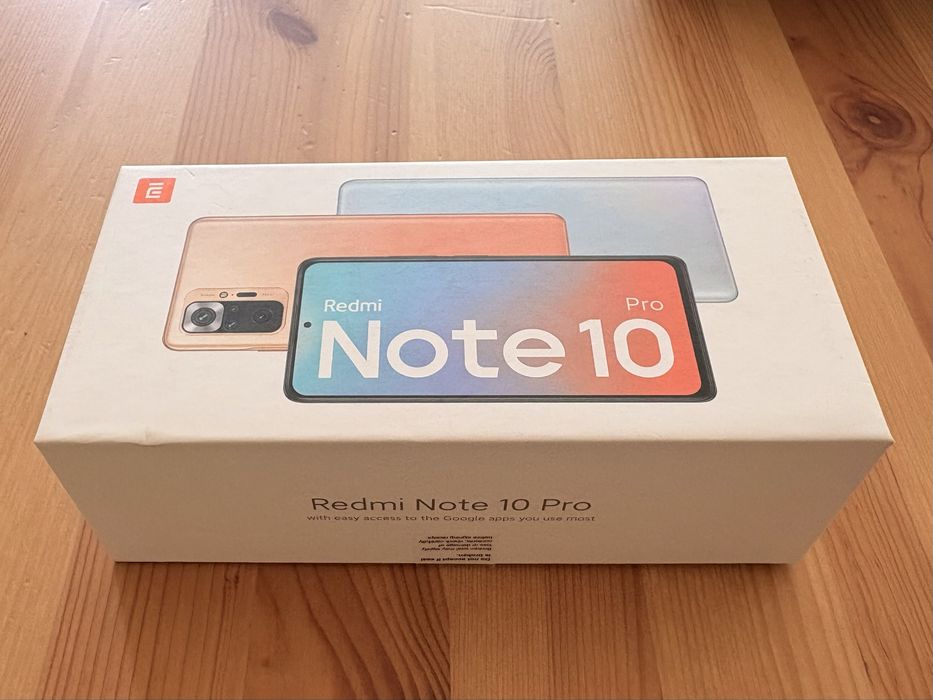 Redmi Note 10 Pro - Като нов - Glacier Blue, 6GB RAM, 128GB ROM