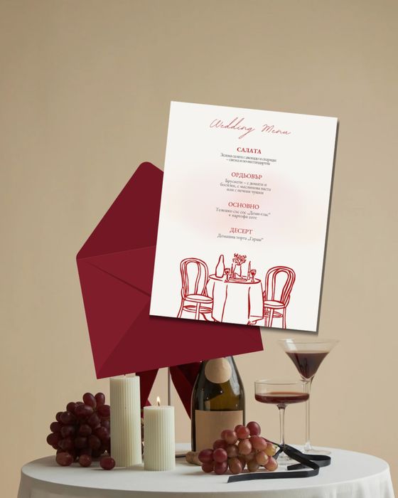 Парти декорация, украса за сватба, рожден ден, погача, моминско парти