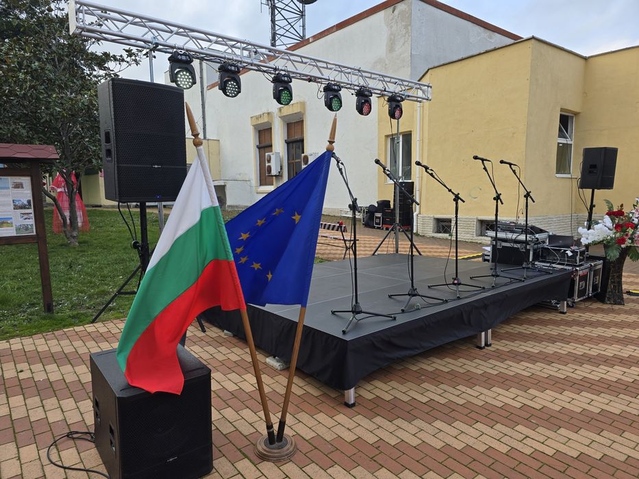 Озвучаване на събития - сцена, звук и осветление