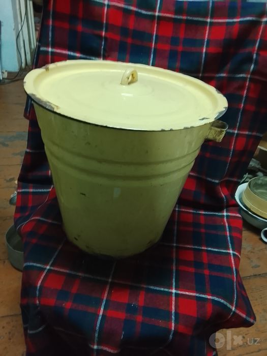 Ведро эмалированное