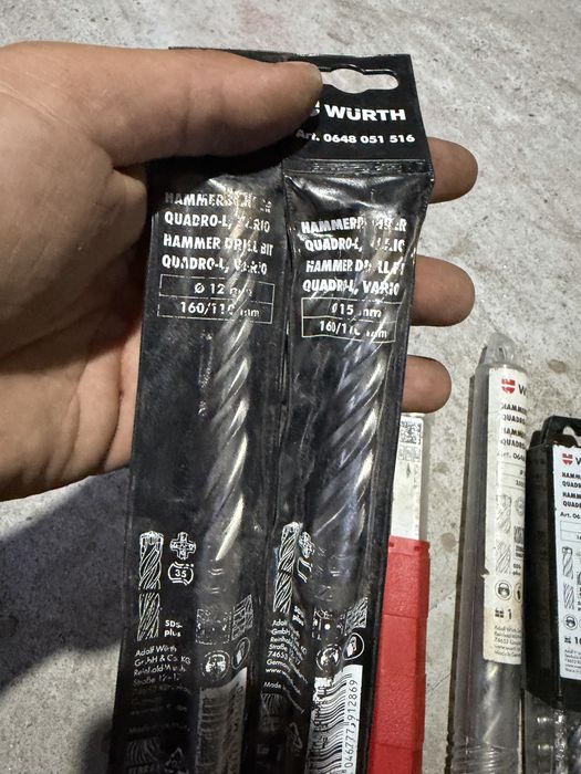 Wurth/Hilti нови Свредла