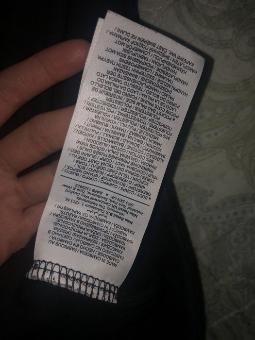 штаны Nike Tech fleece black оригинальные.