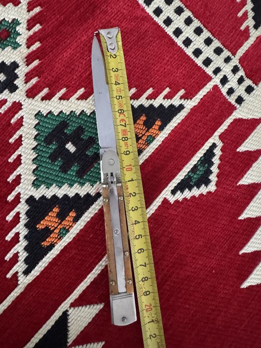 Cuțit german automat presele corn cerb anii 50-60