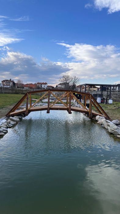 Дърводелски услуги!Изработка на дървени парапети конструкции декорации